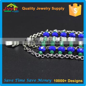 New Wholesale Personalized DIY Bead and Charm Snake Bracelet