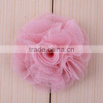 Handmade Mesh Flower Clip for Kids Hair Accessories photo-3