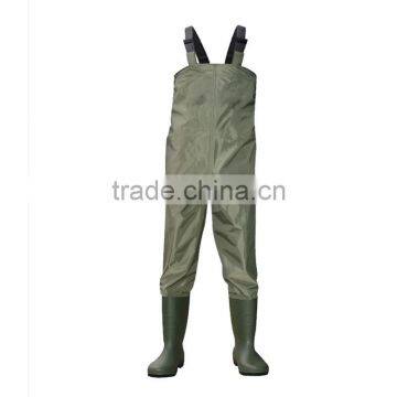 High Quality Fishing Wader 100% Waterproof Camo Chest PVC Wader photo-2