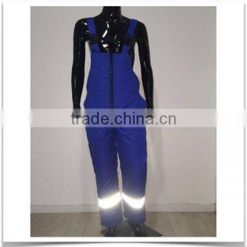 ZX OEM ODM overall working workwearengineering uniform workwearOverall working workwear with reflective strips