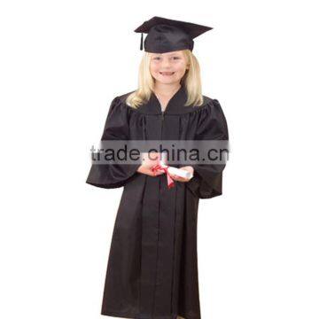 Black Graduation Gown/ Children Graduation Gown photo-2