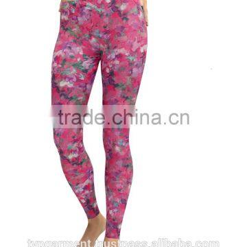 Custom women dye sublimation printing yoga legging BT_DFF_003