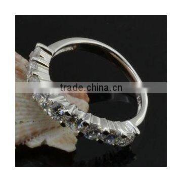 woman silver ring