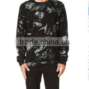 Men Camouflage Leisure Fleece Pullovers Men With Rib Hem and Shoulder Long Sleeves photo-3