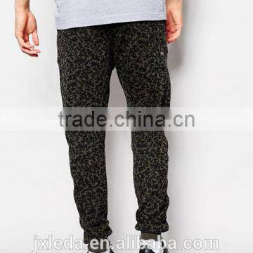 Custom Men Fashion Tapered Full Camo Print Sweat Trousers, Fitness Casual Training Gym Pants OEM photo-2