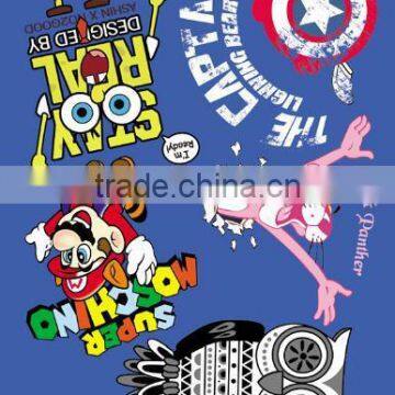 Custom Plastisol Good Washing CMYK Offset Printing Method Heat Transfer photo-3