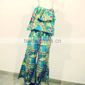 COMBO SET OF CROP TOP AND PALAZZO TROUSER photo-2