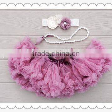 Lilla Chiffon Pettiskirt Baby Clothes Baby Pettiskirt Bulk Sale Girl Super Fluffy Ruffle Pettiskirt photo-5