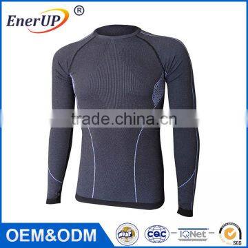 High Performance Compression Seamless Cycling Men Shirt photo-6
