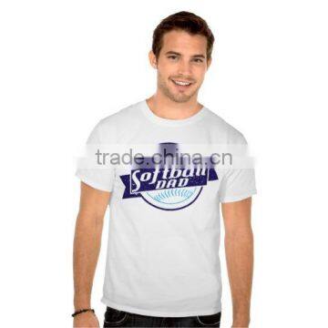 2015 Hot 60% Cotton 40% Polyester Color Plain Tee Shirts Custom Print photo-2