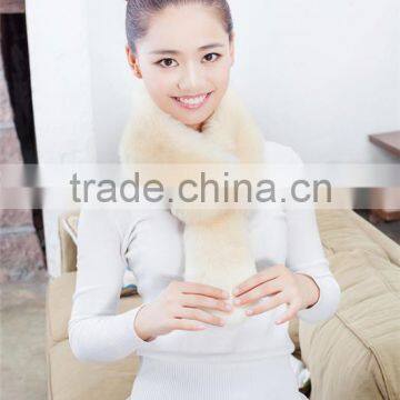 Shooting Autumn and Winter Women's Faux Fox Fur Raccoon Fur Scarf Muffler Scarf Faux Fur Collar photo-2