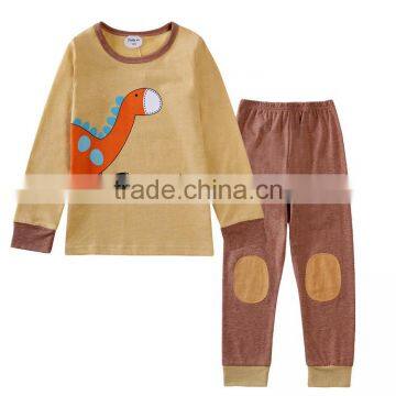 S16061A Children Sleepwear With Smart Animals Cartoon Girl's Sleepwear photo-2