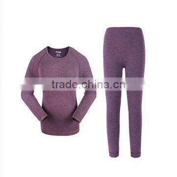 Factroy Provide Compression Shirt Thermal Seamless Women Sport Wear