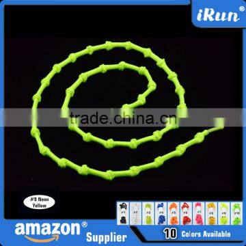 MOQ:100 Pairs!!!~10 Colors~No Tie Elastic Laces With Knots~ Elastic Lazy Shoe Laces Sport Triathlon Laces~Elastic Quick Shoelace photo-5