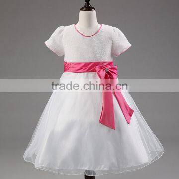 2015 New Girls Cinderella Dresses Children Snow White Princess Dresses Rapunzel Aurora Kids Party Halloween Costume Clothes