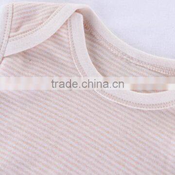 Organic Cotton Baby Rompers Vest Sleeveless Baby Onesie photo-3