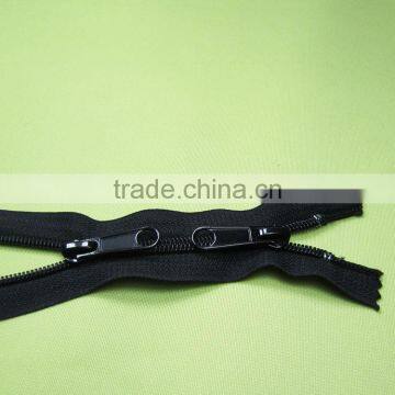 12years Experience Open End Double Slider Aluminum Zippers/metal Zipper photo-4