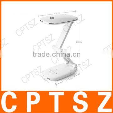 Fashion Charging Treasure Can be Folded LED Desk Lamp White Light 21 LED Table Lamp Multifunctional USB Charging Mobile Power photo-3
