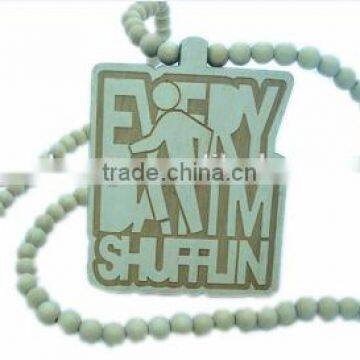 Fashion wood handmade fashion beaded necklaces