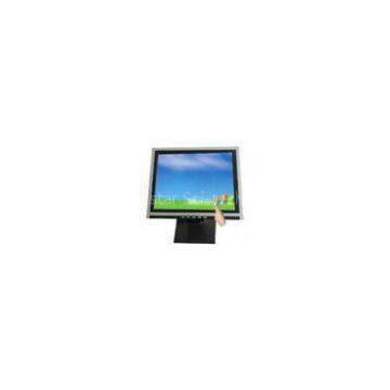 15 Inch Desktop Resistive Touch Screen LCD Monitor With AV Input