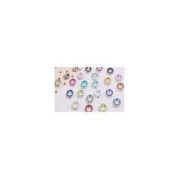 Colorful Brass Iron Alloy Custom Snap Buttons For Men's Or Women's Shirts