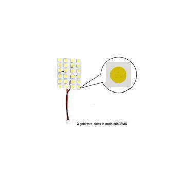 SmartForever LED Car Top Bulb 5050*24PCS Suitable for Three Kinds of Interface：211, BA9S, T10 11-18V White photo-3