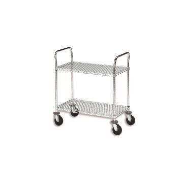 Selling storage system chrome wire cart