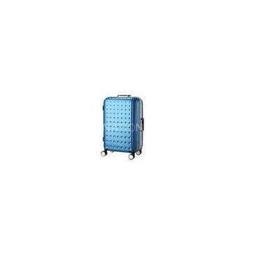 Business travel medium sized suitcase 4 wheeled luggage sets 360 degree rotation