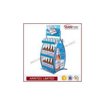 supermarket beer shelf display stand