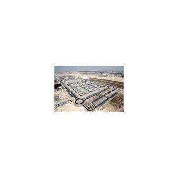 Light Steel Prefabricated Accommodation , Prefab House Construction