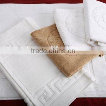 100% Cotton Luxury Hotel Bath Mat, floor mat