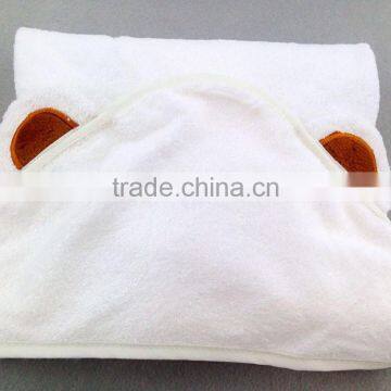 Custom Animal Organic Cotton Bamboo Bath Hooded Baby Towel With Hood photo-5