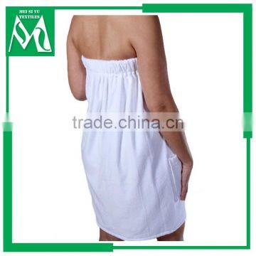 body wrap bath towel dress custom logo