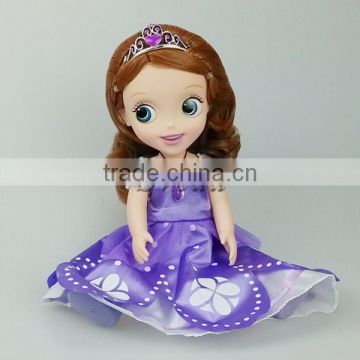 (Hot Model) Sofia The First Princess Sofia doll, 12inch baby doll toy Sofia, Sofia fashion doll