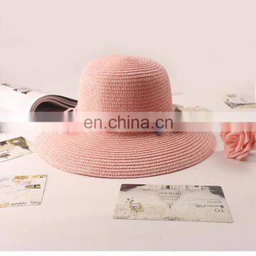 Bohemia Sunshade Straw Hat Handwork Beach Cap Shell a String Of Beads Sunbonnet