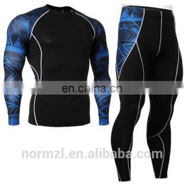 New deisgn mens compression clothing shirt tops men
