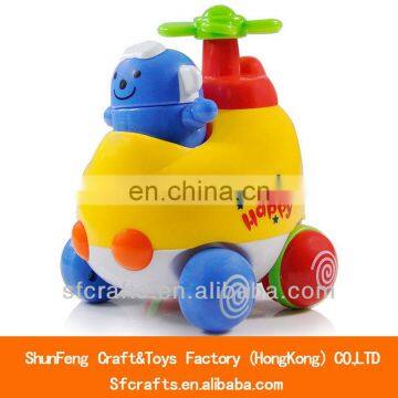 Cute electrical cartoon car toys