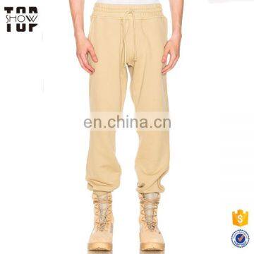 Wholesale men jogger sweatpants for men sweatpants custom zippered welt pockets pants