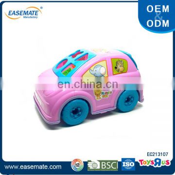 Puzzle blocks car blocks building toy for children