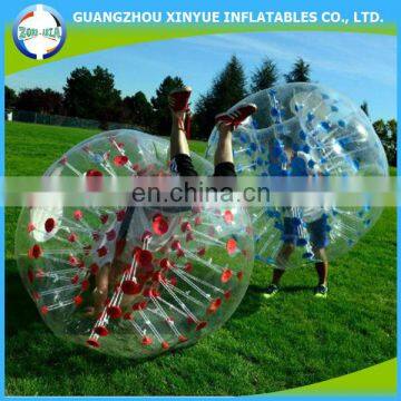 Popular Plastic Inflatable Soccer Bubble Ball Man Suits photo-2