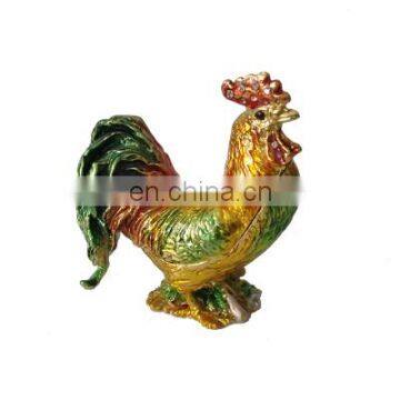 2016 metal animal trinket box yiwu metal craft