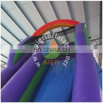 Aier 17m Long 56ft Giant Slide Outdoor Inflatable Water Slide for Sale