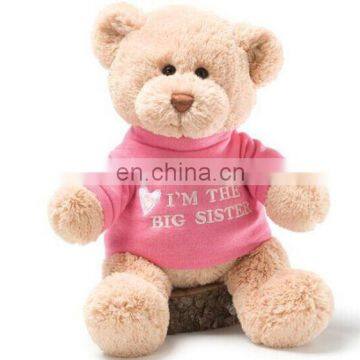 2015 hot selling Animal big toy stuffed Teddy bear plush manufacture