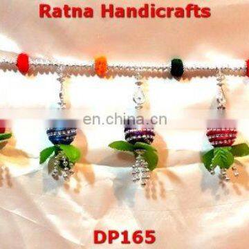 Ratna Handicrafts Hand-made colored balls Toran RH-DP165