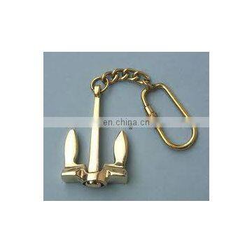 Brass Nautical Key Chain