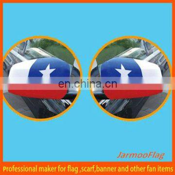 Custom fan Chile car mirror cover