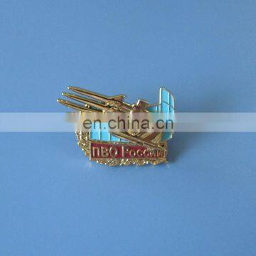 custom 3D logo shape lape pin for promotion