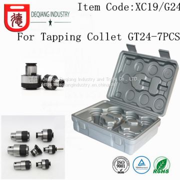 PLASTIC TOOL BOX FOR TAPPING COLLETS GT24 UPTO 7 PCS