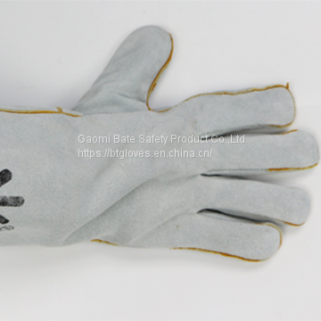 Cow Split Leather Welding Gloves photo-5