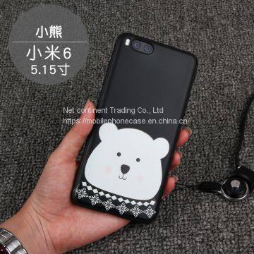 Soft Gel Candy Color TPU Case For XIAOMI Mi 6 Mobile Phone Case Back Cover Silicone Surface Matt photo-2